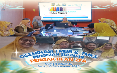 DISEMINASI TMBB & TMKS, PENGISIAN SULINJAR, DAN PENGAKTIFAN 2FA